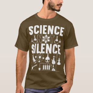 T-shirt Mens Science Not Silence 1410