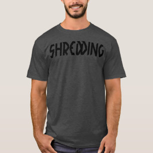 T-shirt Mens SHREDDING Gym Fitness entraînement Bodybuildi