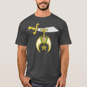 T-shirt Mens Shriner Emblem Les Shriners Masoniques Noble