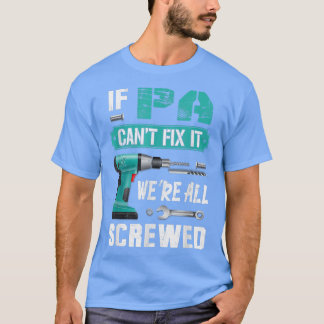 T-shirt Mens Si Pa ne peut pas si on est tous vissés