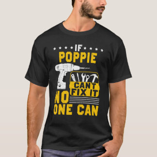 T-shirt Mens Si Papa Ne Peut Pas Le Corriger Personne Ne P