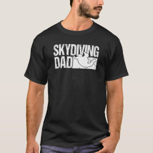 T-shirt Mens Skydiver Skydiver Papa Skydiving