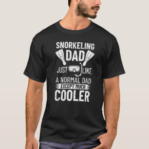 T-shirt Mens Snorkeling plongée plongée plongée plongé