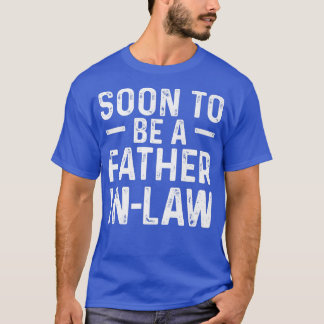 T-shirt Mens soon to be a fatherinlaw soninlaw 