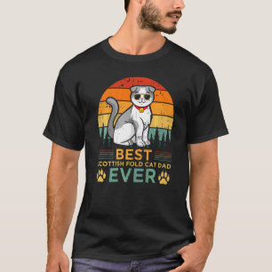 T-shirt Mens Style Rétro Meilleur Écossais Panier Papa Jam