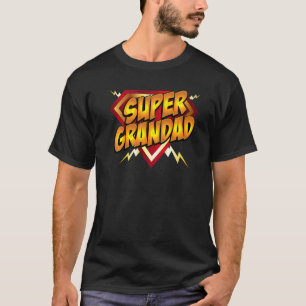 T-shirt Mens Super Grand Grand Grand Grand-Grand-Père du P
