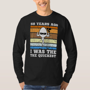 T-shirt Mens Swimmer Le Plus Rapide Il Y A 58 Ans Sperm Le