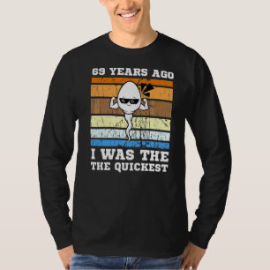 T-shirt Mens Swimmer Le Plus Rapide Il Y A 69 Ans Sperm Le
