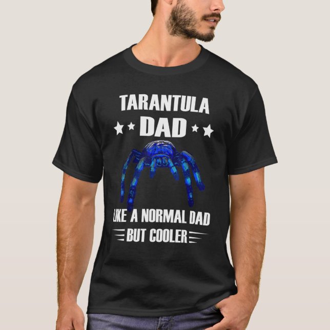 T-shirt Mens Tarantula Cool Papa Arthropod Père Tarantula (Devant)