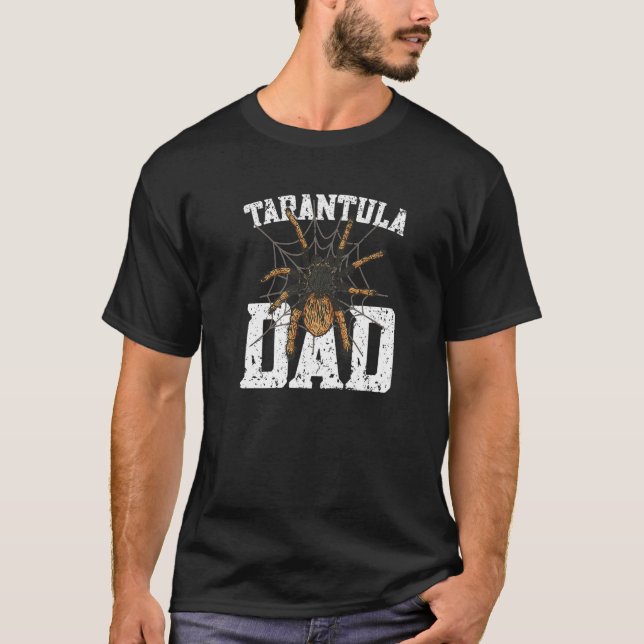 T-shirt Mens Tarantula Papa Spider Tarantula (Devant)