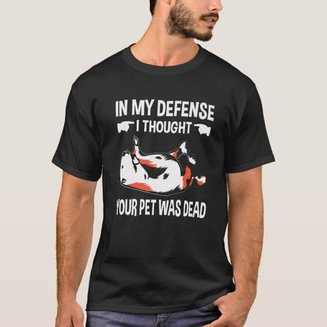 T-shirt Mens Taxidermist Taxidermy farce castor Premium (Devant)