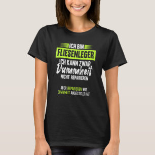 T-shirt Mens Tilers Réparateur Artiste