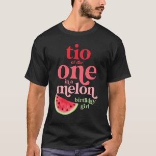 T-shirt Mens Tio De Celui Dans Un Melon Anniversaire Fille