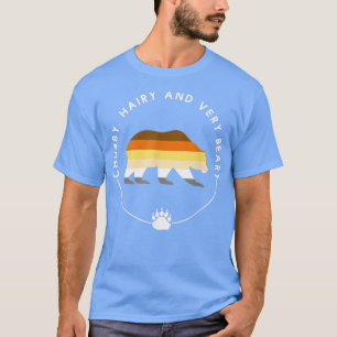 T-shirt Mens Très Béary Ours Gay