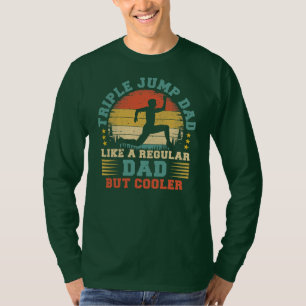 T-shirt Mens Triple Jump Sports Lover Vintage Triple Jump