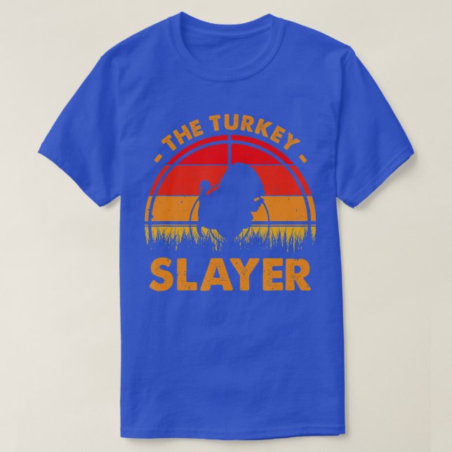 T-shirt Mens TURKEY SLAYER Funny Turquie Hunter Aime H (Design devant)