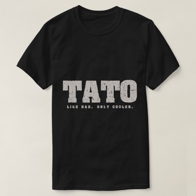 T-shirt Mens Ukrainienne Tato Chemise Père Ukrainien Gif (Design devant)