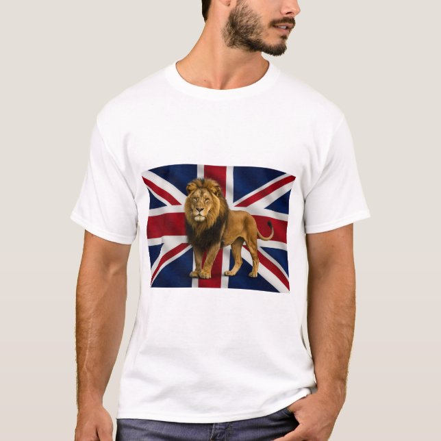 T-shirt Men's union jack t shirt (Devant)