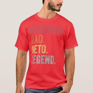 T-shirt Mens Vintage Husband Dad Keto Legend Gift For Fath
