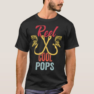 T-shirt Mens Vintage Reel Cool Pops Fête des pères 1