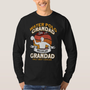 T-shirt Mens Water Polo Grand Comme Une Voie Uniquement Ré