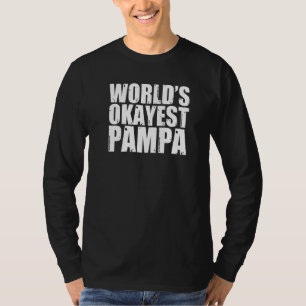 T-shirt Mens World S Okayest Pampa