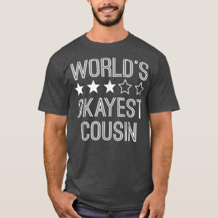 T-shirt Mens Worlds Okayest Cousin Funny Cousin