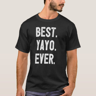 T-shirt Mens Yayo Grand-père I Love Yayo Espagnol Grand-pè