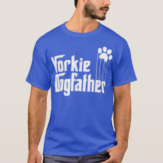T-shirt Mens Yorkie Chien Papa