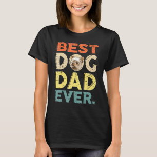 T-shirt Mens Yorkshire Terrier Meilleur Chien Papa Jamais 