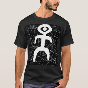 T-shirt Mensch en noir et blanc