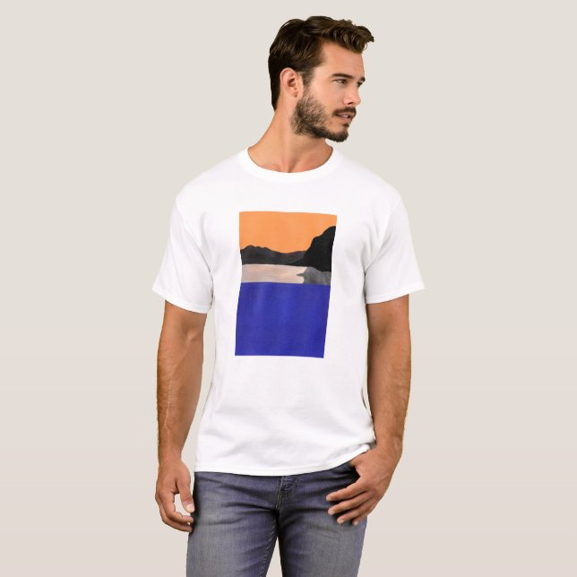 T-shirt 'Mental Landscape Series 2' - by 37 (Devant entier)