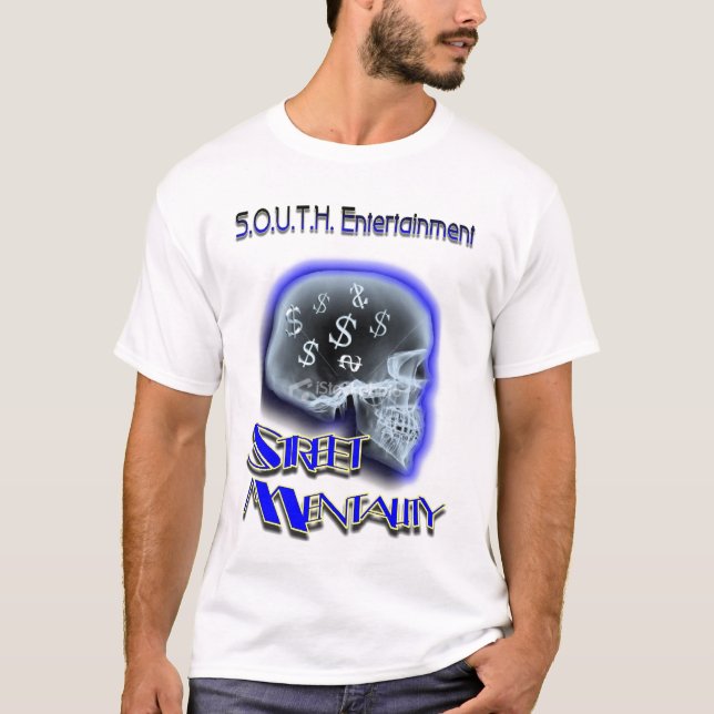 T-shirt Mentalité de rue (avant) (Devant)