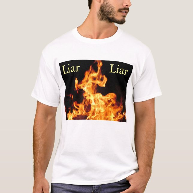 T-shirt Menteur de menteur (Devant)