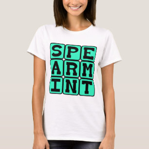 T-shirt Menthe verte, saveur de gomme