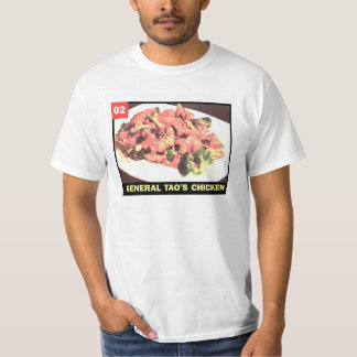 T-shirt Menu chinois - 02 Chicken du Général Tao
