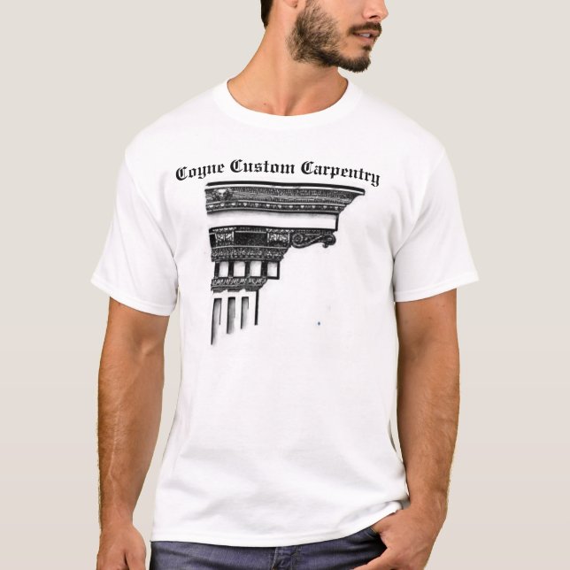 T-shirt Menuiserie de coutume de Coyne (Devant)