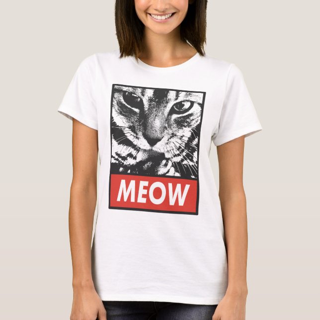 T-SHIRT MEOW (Devant)