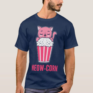 T-shirt Meow Corn Chat Personne Cadeau garçon