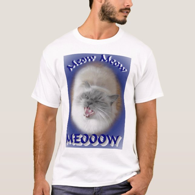 T-shirt Meow de meow de Meow (Devant)