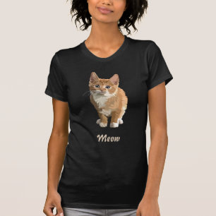 T-shirt Meow kitten tee - shirt