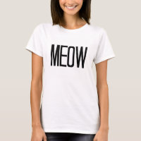 "MEOW" Tee