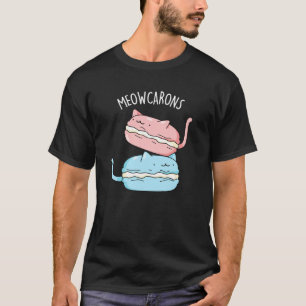T-shirt Meowcarons amusant Macaron Pun