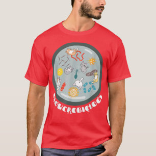 T-shirt Méowcrobiologie - Microbiologie Science Amoureux d