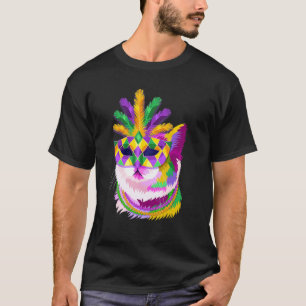 T-shirt Meowdi Gras, Mardi Gras Maman Chat, Amoureux des c