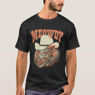 T-shirt Meowdy Country Music Chat Cow