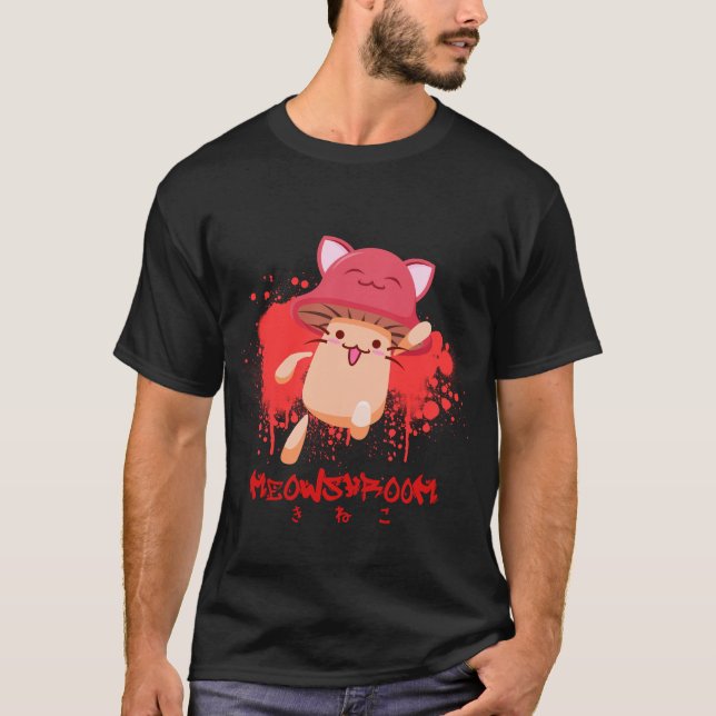 T-shirt Meowshroom (Devant)