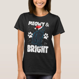T-shirt Meowy & Bright Femmes Chattes Effrayantes Hallowee