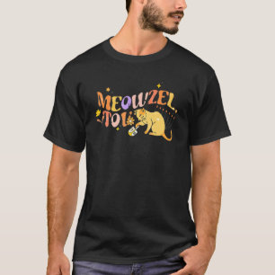 T-shirt Meowzel Tov Chanukah Juif Propriétaire de Chat Moc