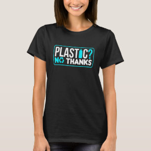 T-shirt Mer en plastique Océan Déchets Poisson Tortue Natu